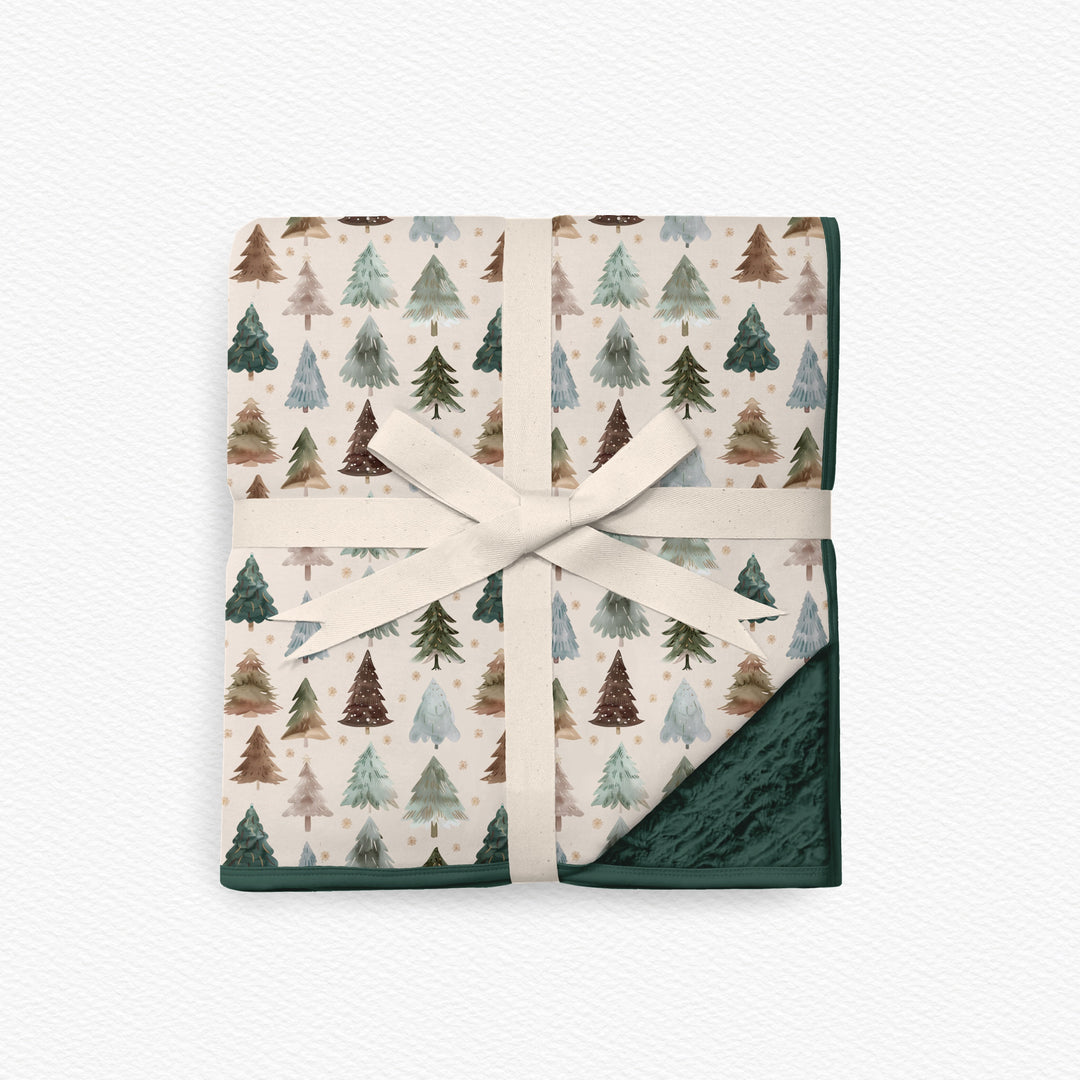 Very Merry Evergreens - Mini Blanket PRE ORDER