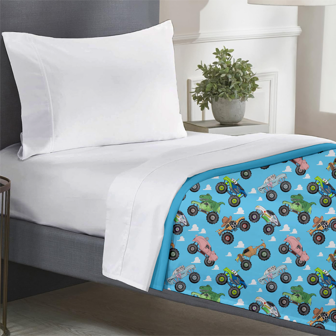 Andy’s Pit Crew Twin Quilt