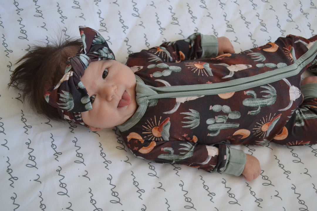 Boho Skulls Bow