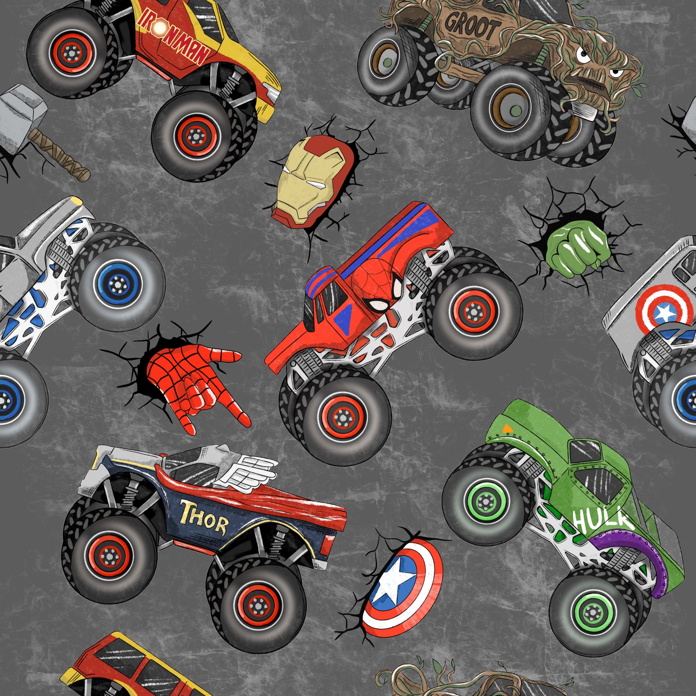 Monster Trucks Assemble PO