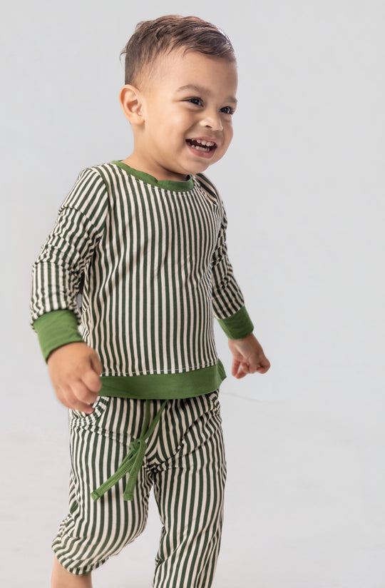 REPS ONLY Merry Little Stripes Jogger Set