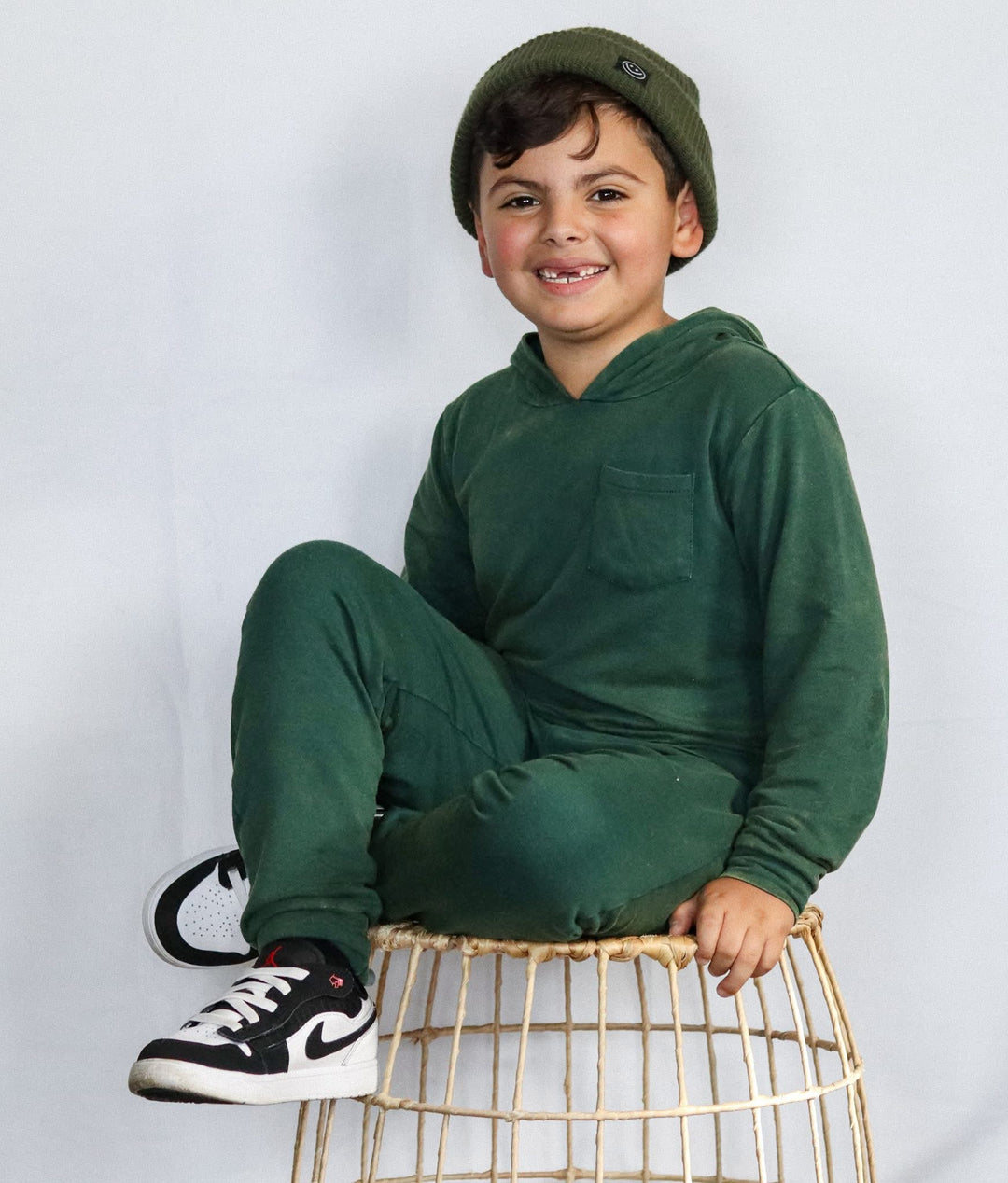 Pine Acid Wash Jogger Set