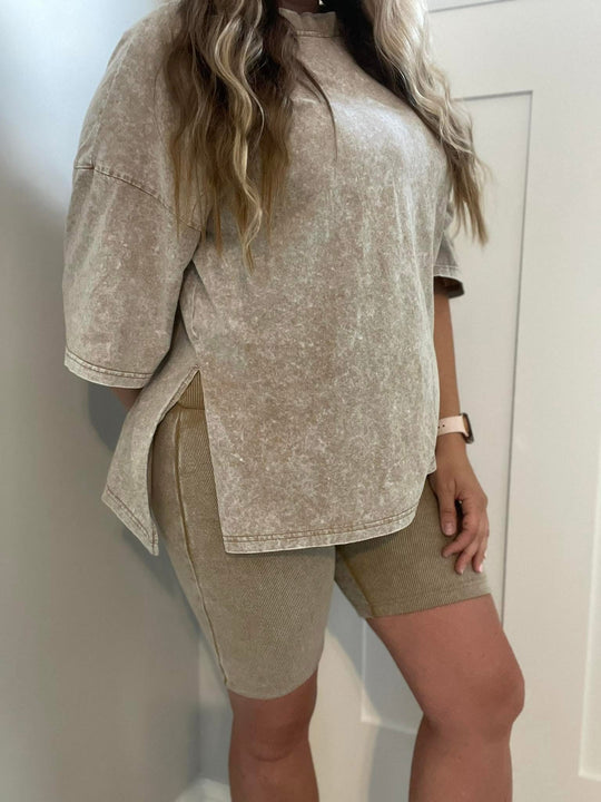 Sandstone Mama Oversized Tee