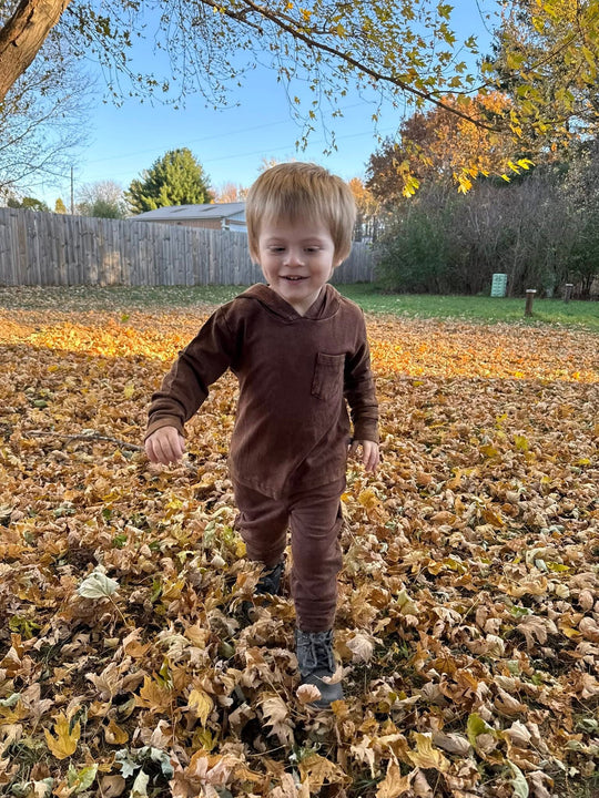 Oak Acid Wash Bamboo Jogger Set