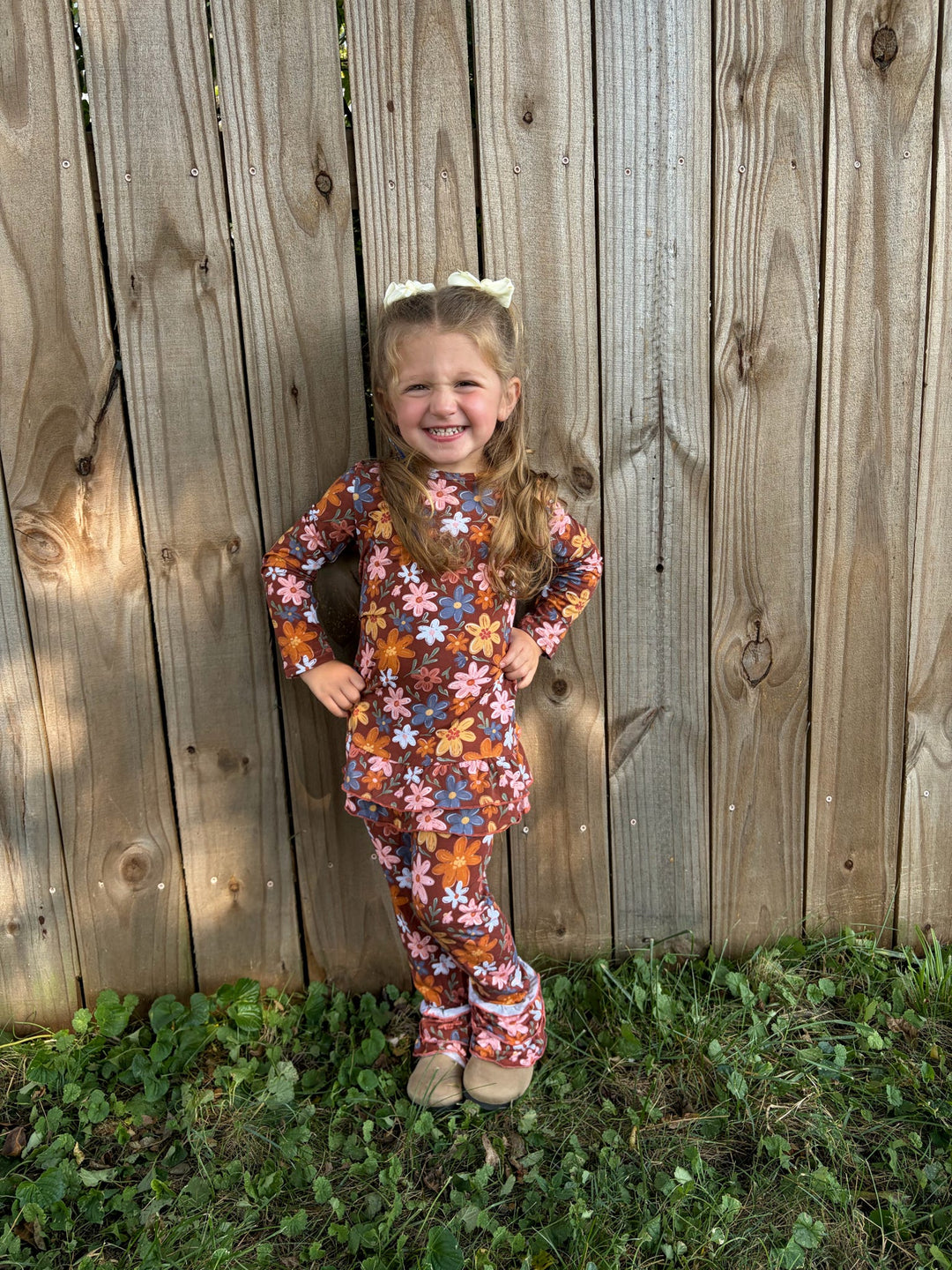 Fall Floral Lounge Set