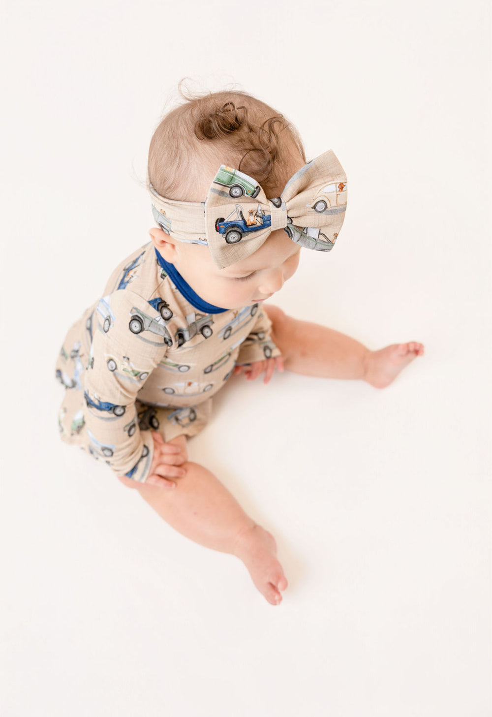 Cruising With My Dogs Long Sleeve Body Suit Twirl