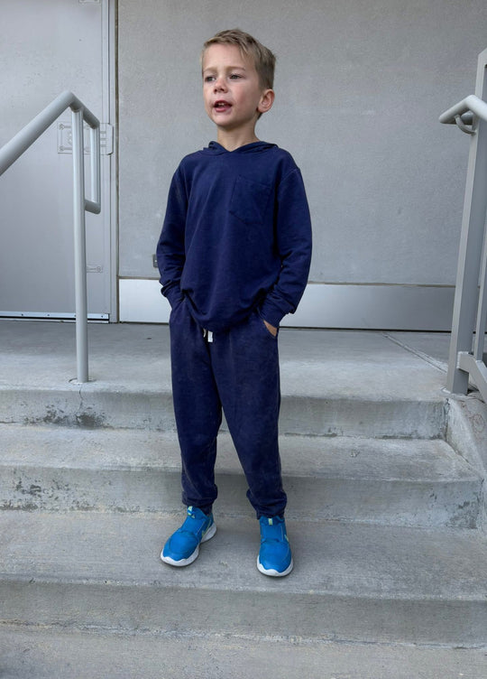 Dusk Acid Wash Bamboo Jogger Set