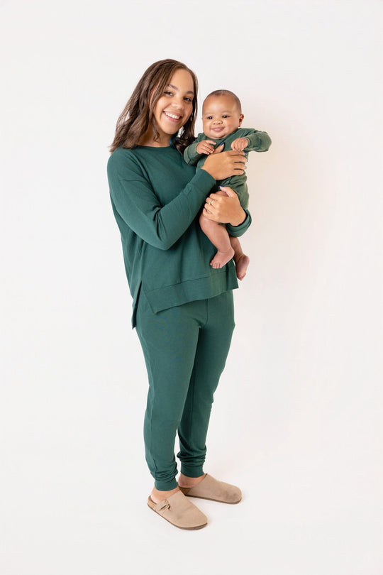 Pine Acid Wash Bamboo Bubble