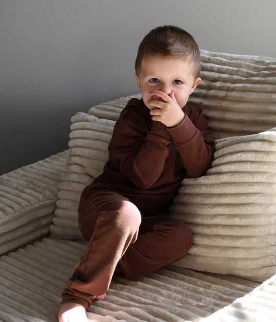 Oak Acid Wash Bamboo Jogger Set