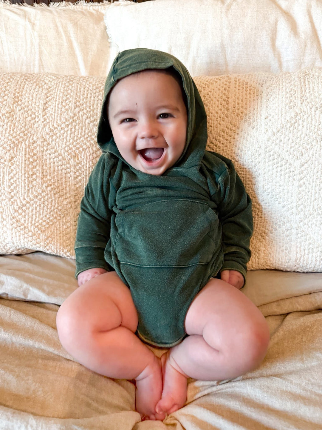 Pine Acid Wash Bamboo Bubble