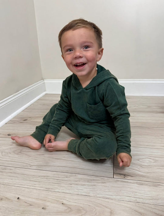 Pine Acid Wash Jogger Set