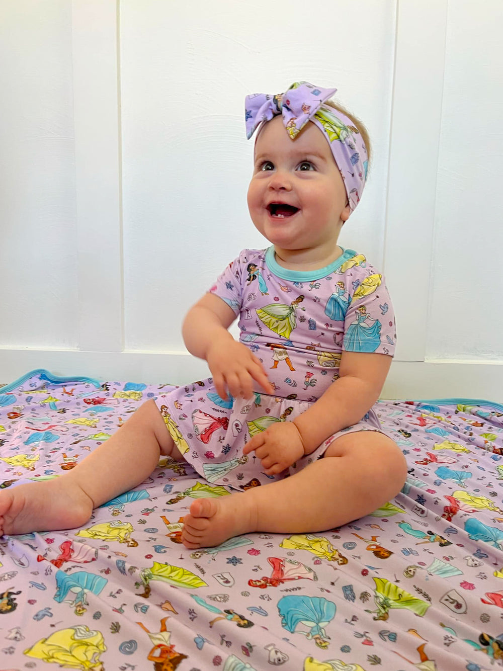 Royal Crew Bodysuit Twirl Dress