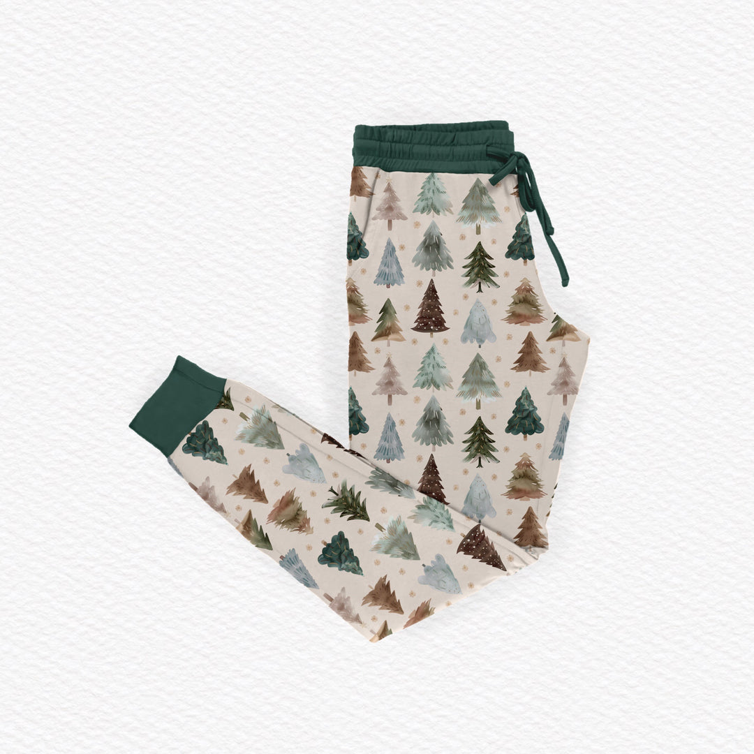 Very Merry Evergreens Dad Joggers - PRE ORDER