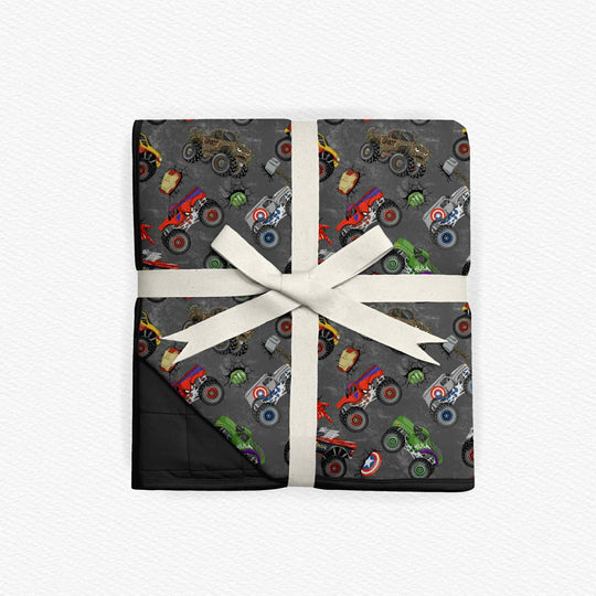 Monster Trucks Assemble- Mini Blanket