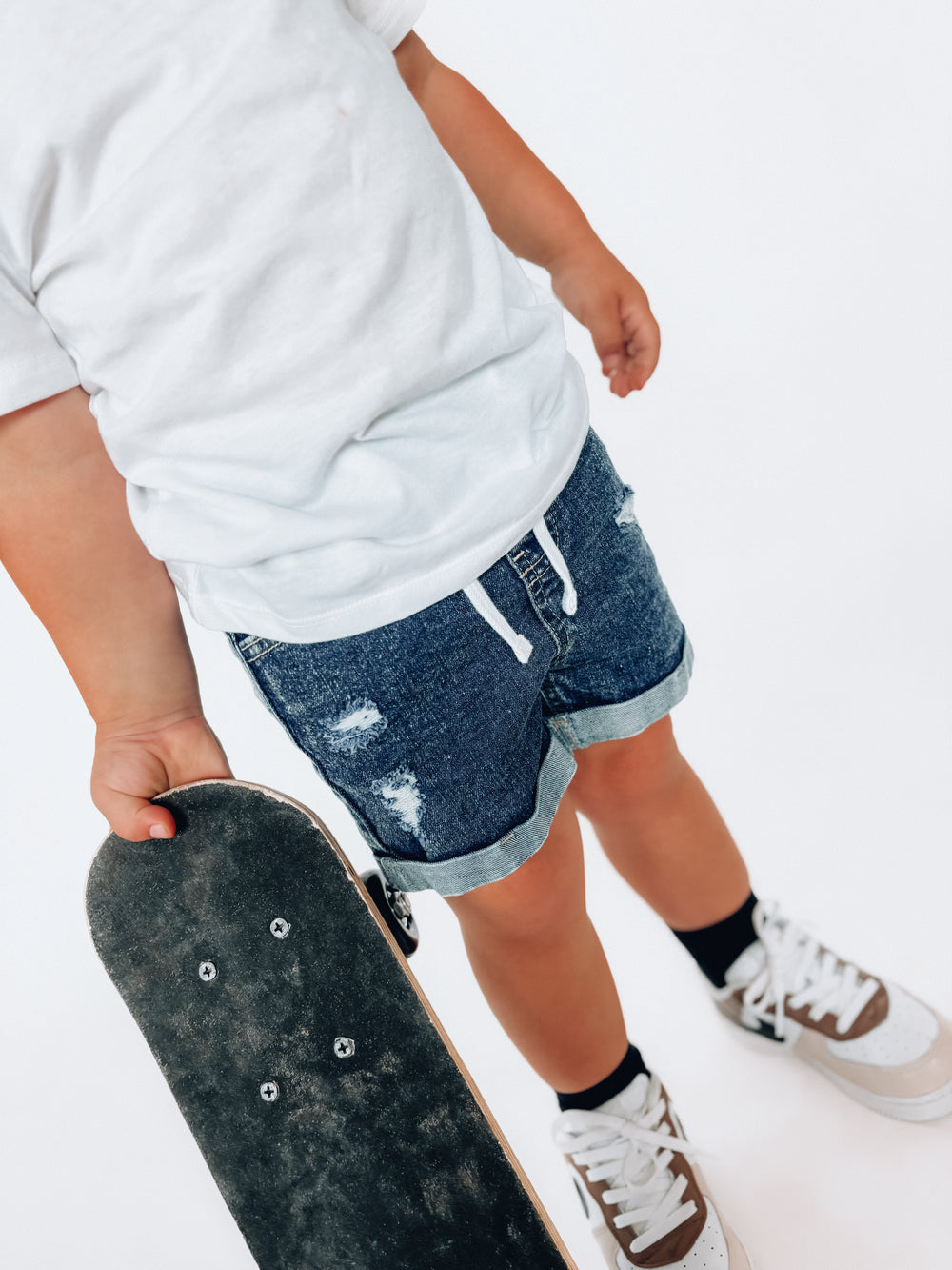 Dark Wash Jorts