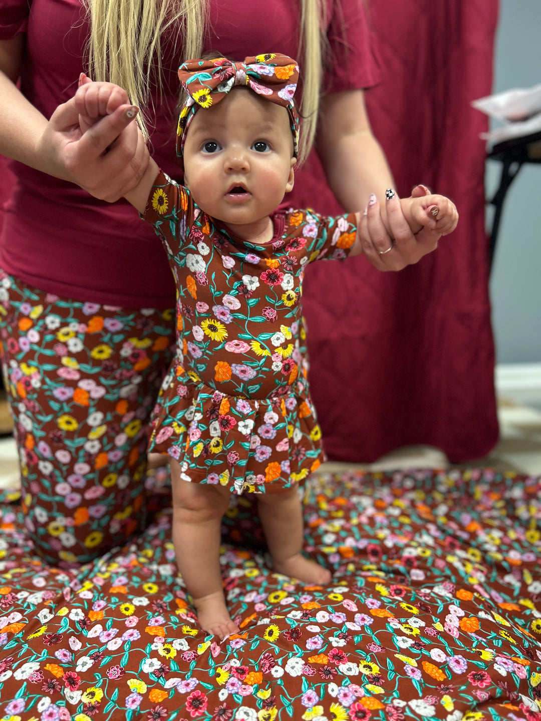 Aspens Era Bodysuit Twirl Dress