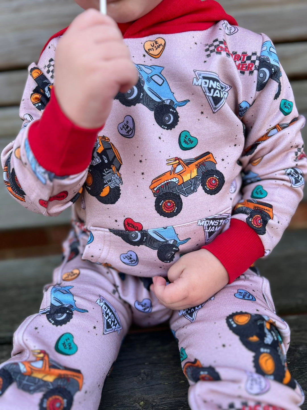 Monster Crush Bamboo Jogger Set