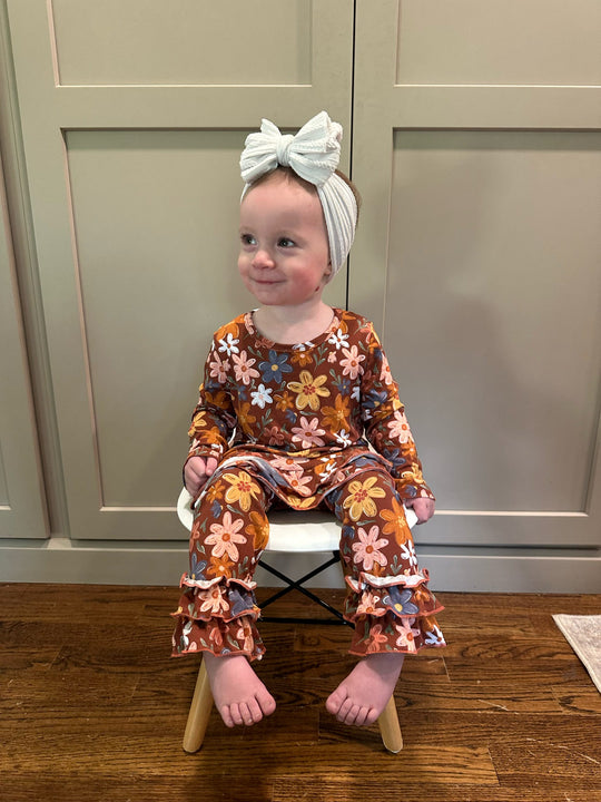 Fall Floral Lounge Set