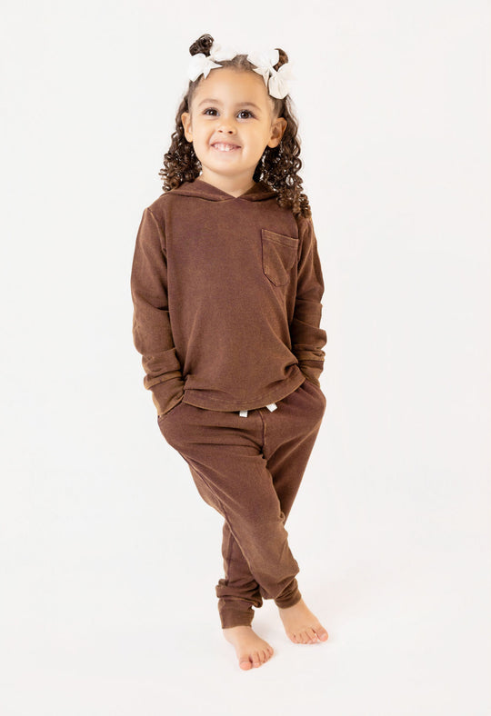 Oak Acid Wash Bamboo Jogger Set