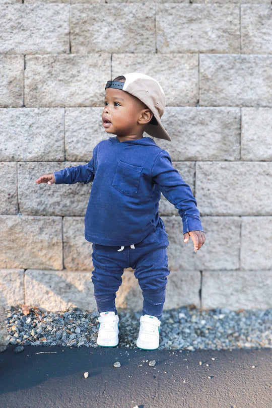 Dusk Acid Wash Bamboo Jogger Set