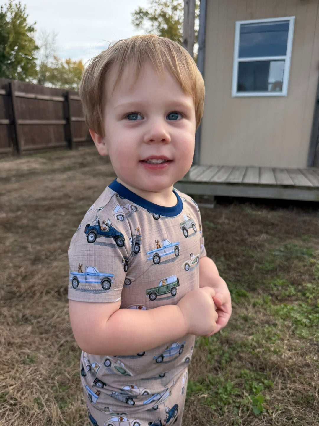 Cruising With My Dogs 2 Piece Set