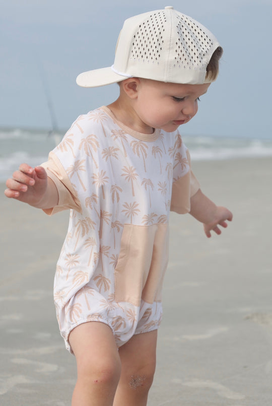 Shady Beach Bubble Romper