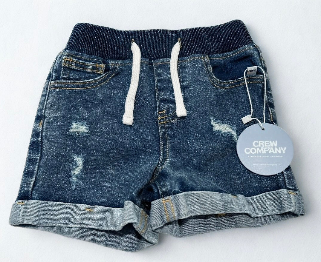 Dark Wash Jorts