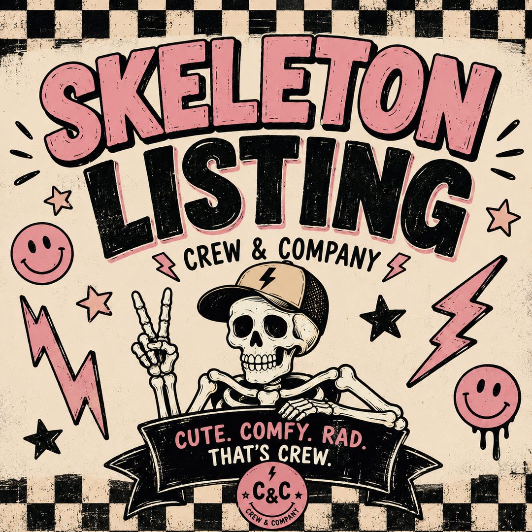 Ruffle Zippy Skeleton