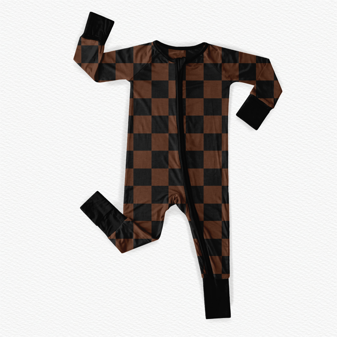 PREORDER Mocha Checks Zippy