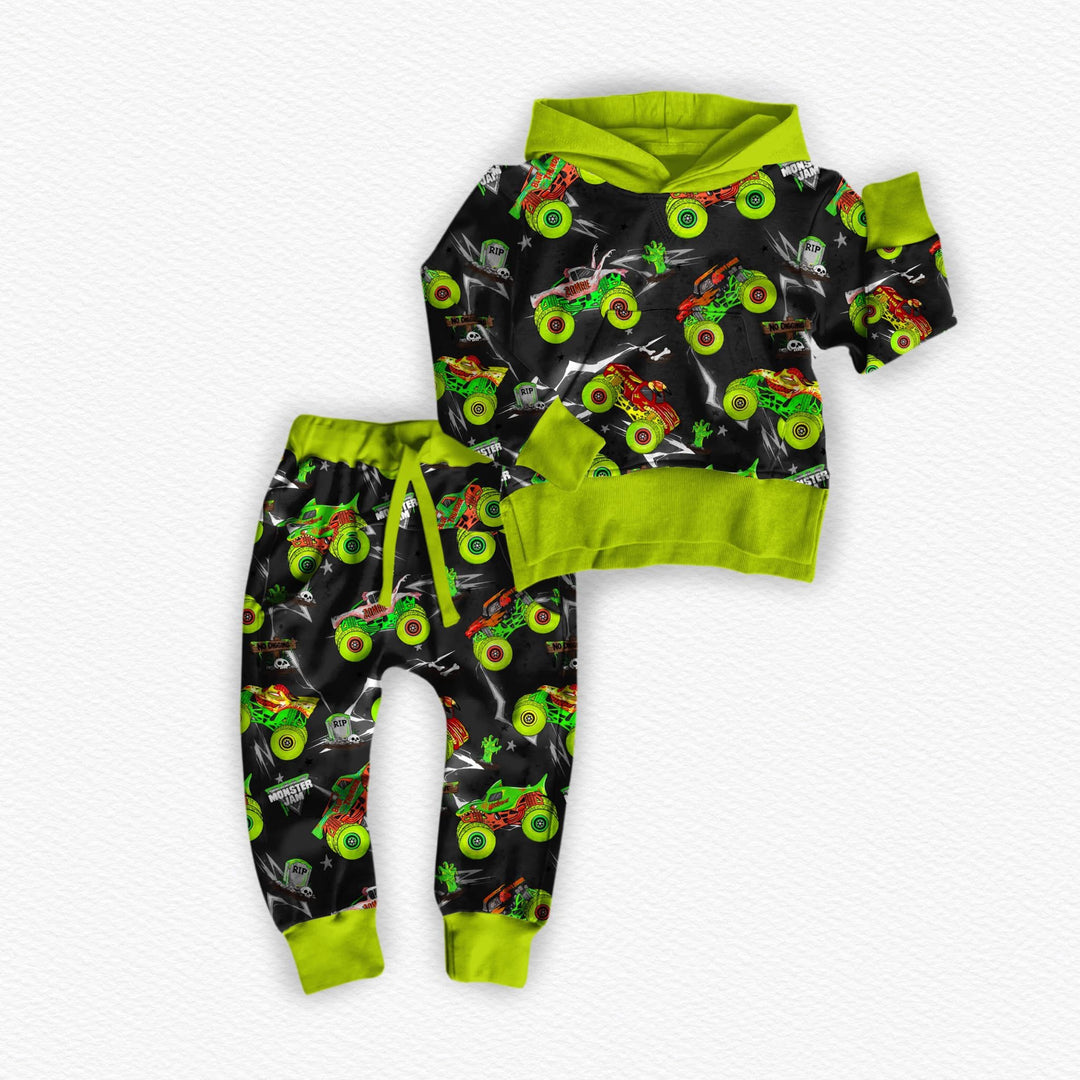 **PREORDER** Zoomin' Zombies Bamboo Jogger Set