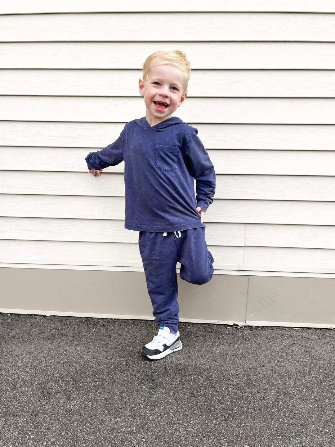 Dusk Acid Wash Bamboo Jogger Set