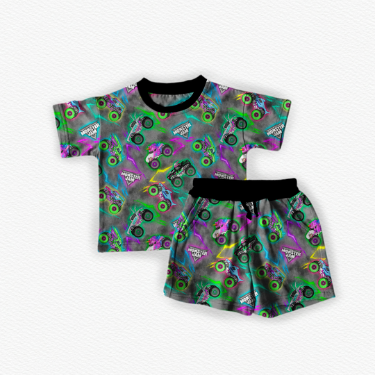 Nitro Neon Slouchy Set