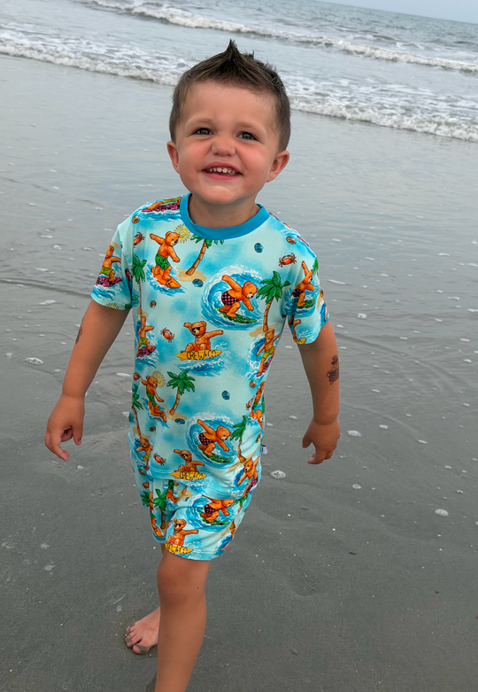 Coastal Cubs Slouchy Set
