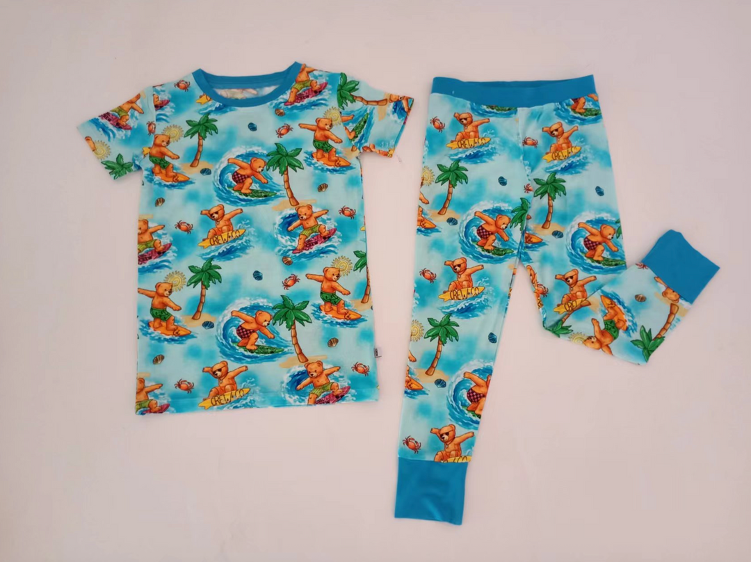 Coastal Cubs 2 Piece PJ Set